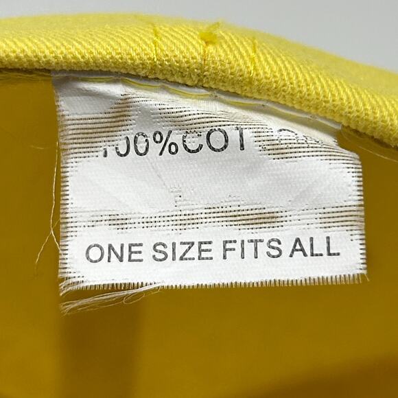 Invicta Tour de Tonka Hat Baseball Cap Cycling Cycler Bicycle Strapback Yellow - Picture 9 of 10